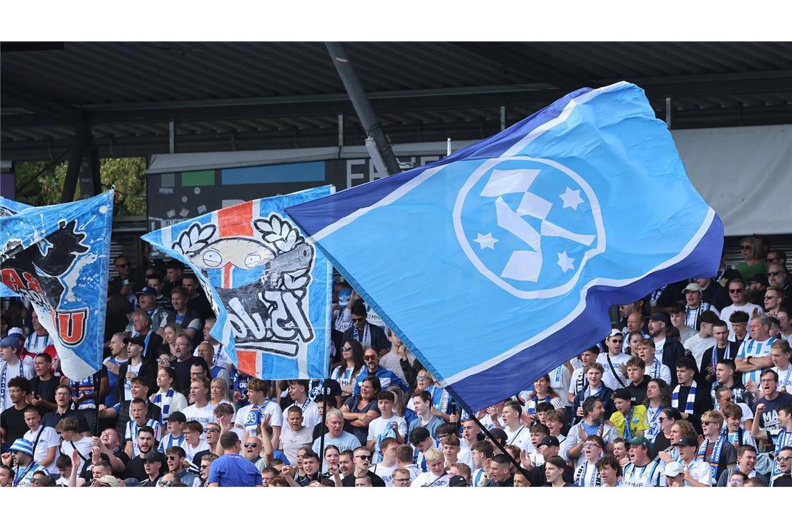Gute Stimmung im B-Block