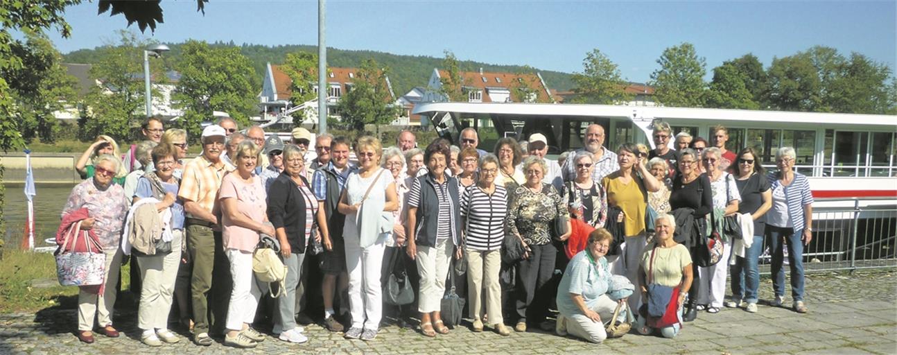 Haben ihre Schiffsausfahrt sehr genossen: Die Mitglieder des VdK-Ortsverbands Murrhardt. Foto: privat