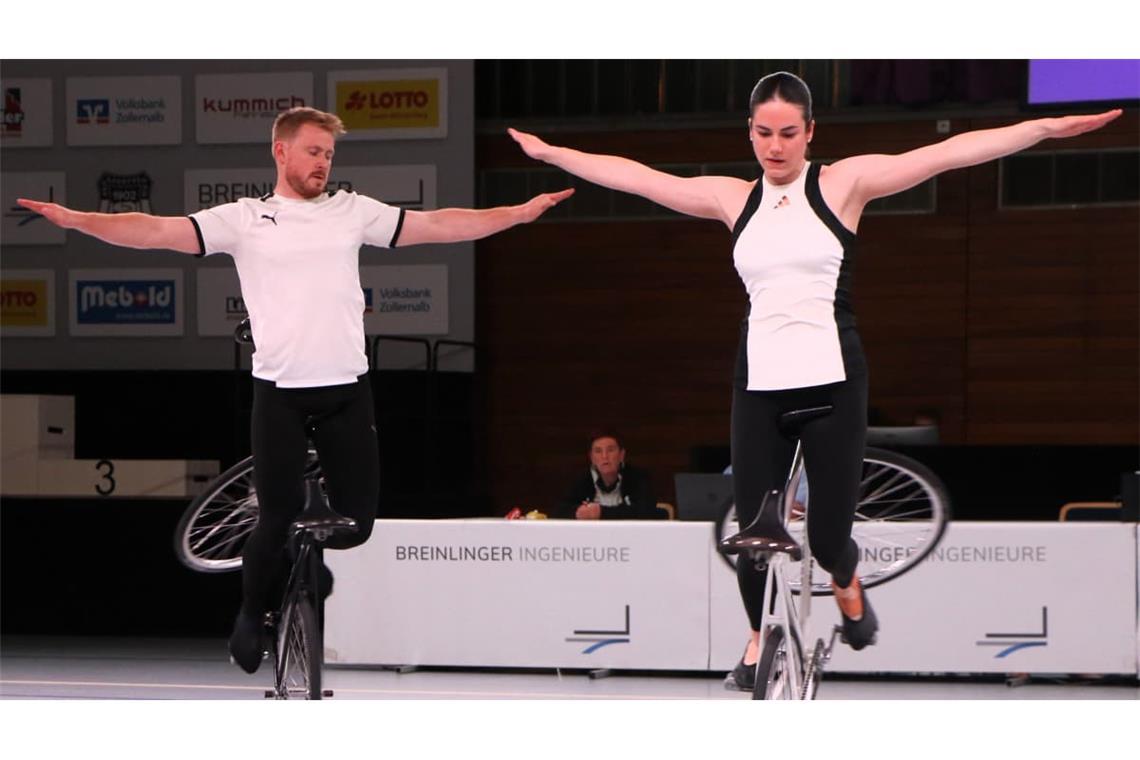 Haben sich als zweite Kraft in Deutschland etabliert: Auch beim Finale und in der Gesamtwertung der German-Masters-Serie belegten Patrick Tisch und Julia Hämmerli vom RV Pfeil Magstadt Rang zwei.