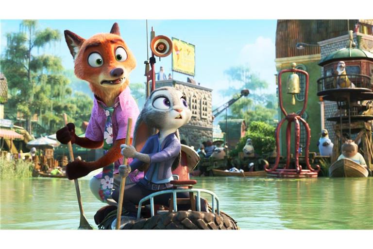 Häsin Judy und Fuchs Nick ermitteln in den Sümpfen vor den Toren der Stadt.