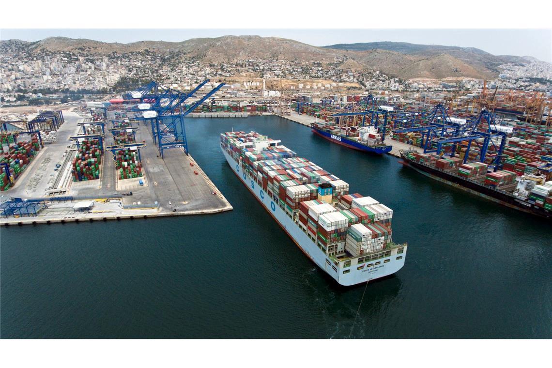 Hafen von Piräus: Größte Handelsflotte der EU. (Archivbild)