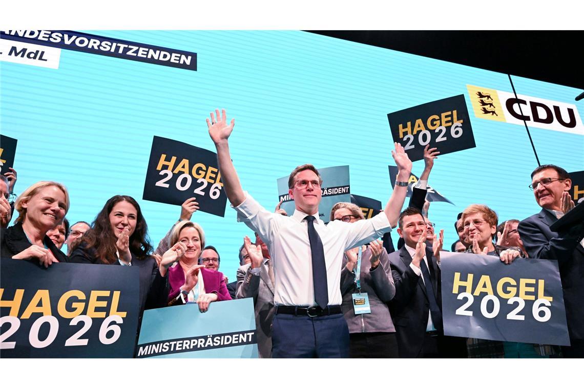 Hagel hat die CDU hinter sich vereint. (Archivbild)