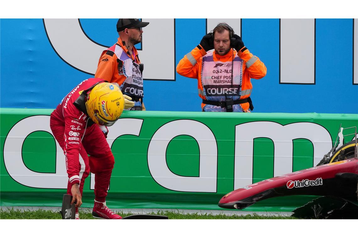 Hamilton leistete sich auch ungewohnt viele Fehler.