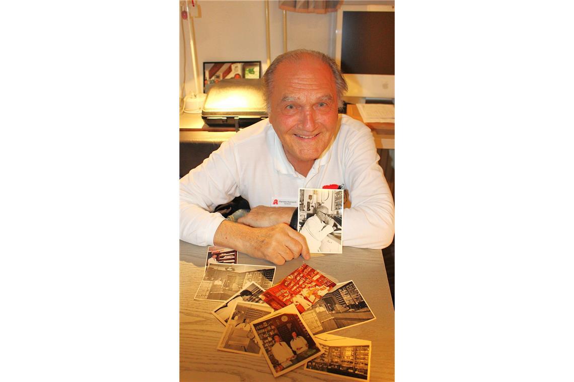 Hannes Konnerths Fotosammlung zeichnet die Geschichte seiner Apotheke nach.