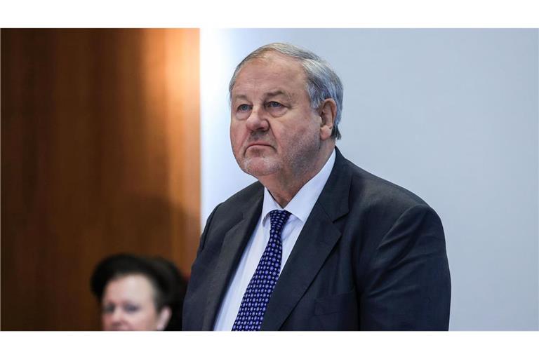 Hanno Berger im Bonner Strafprozess 2022.