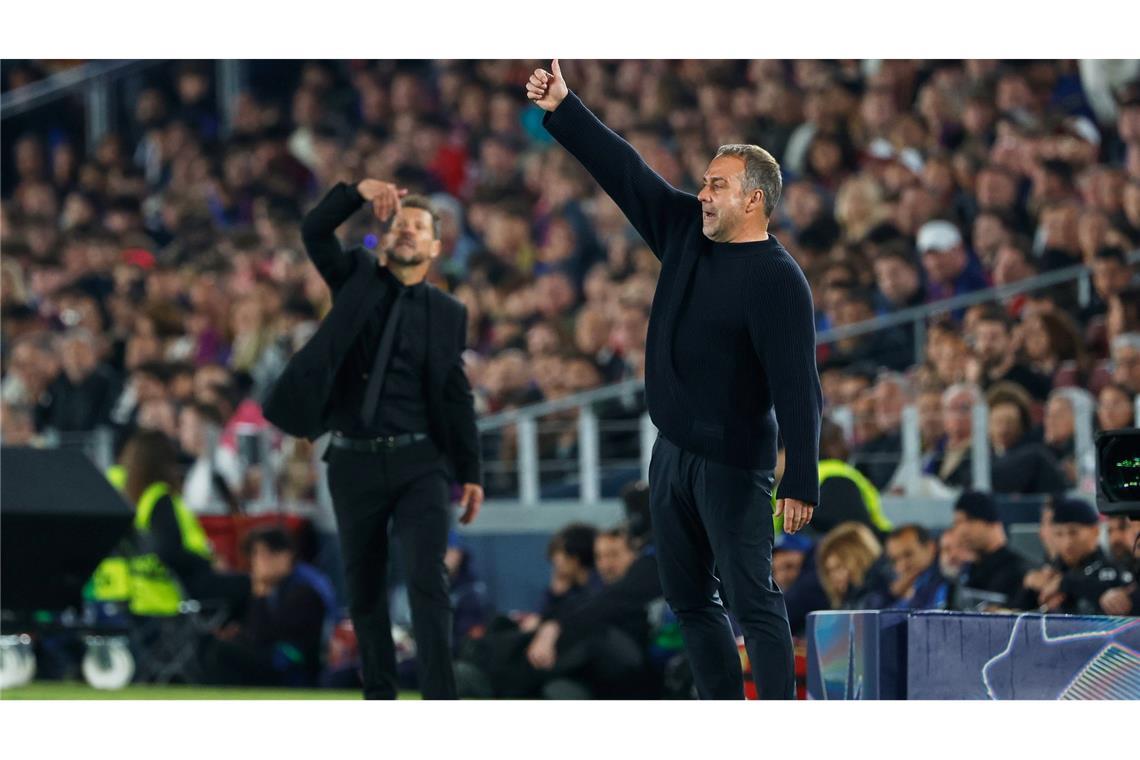 Hansi Flick erlebte einen gebrauchten Abend.