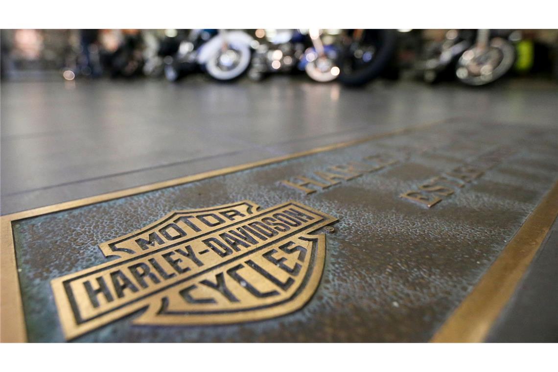 US-Konzerne spüren Zollpolitik Trumps Harley-Davidson gehört auch zu den Leidtragenden. (Archivbild)