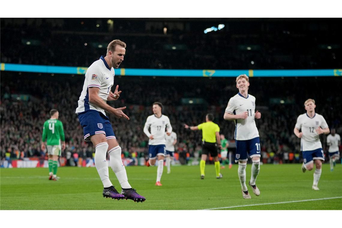 Kane führt England hoch - Haaland feiert, Rangnick trauert Harry Kane führt England zum Sieg gegen Irland.