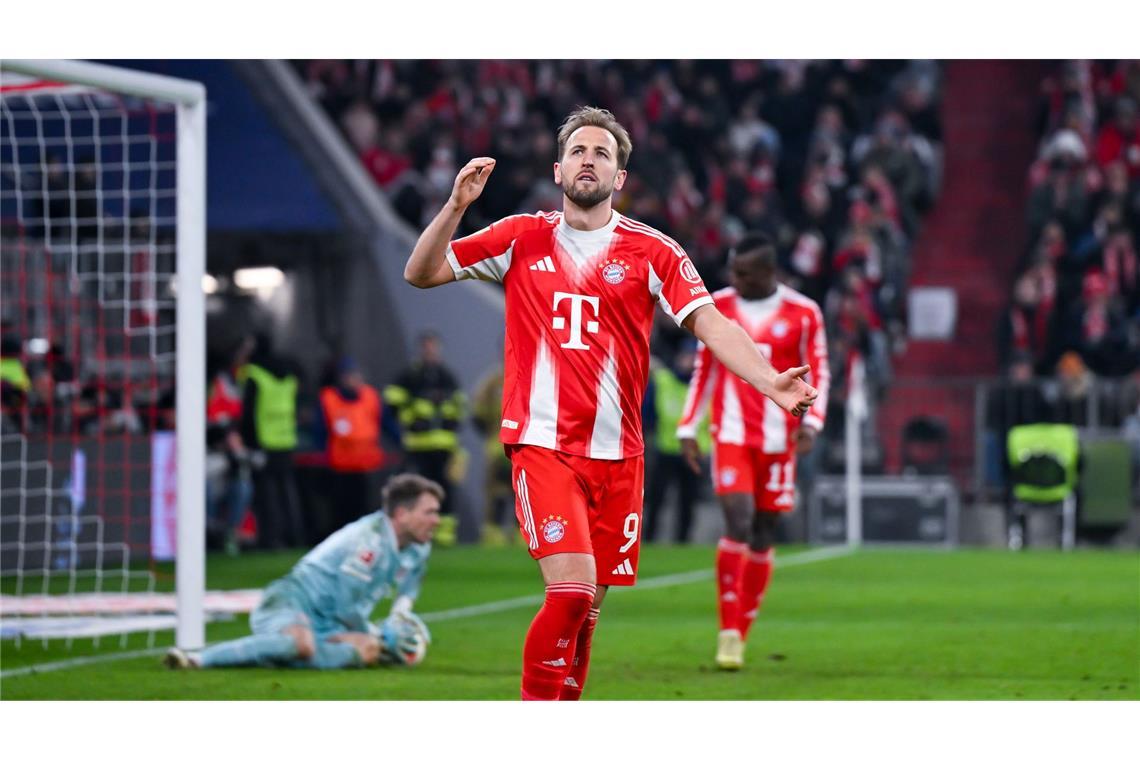Harry Kane rettet dem FC Bayern einen Punkt.
