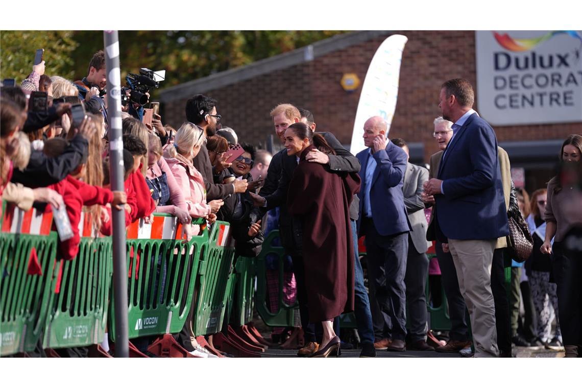 Harry und Meghan sind zurück in der britischen Öffentlichkeit.