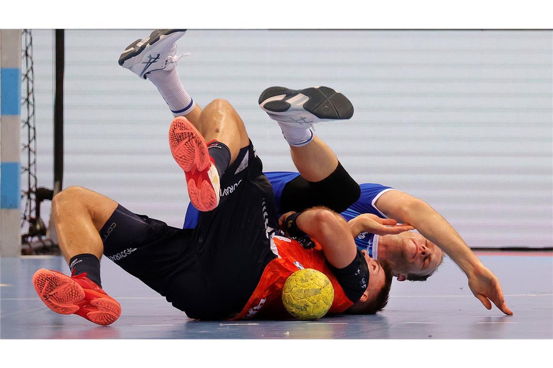 Serie des TVB Stuttgart reißt gegen Rhein-Neckar Löwen Harte Duelle am Kreis