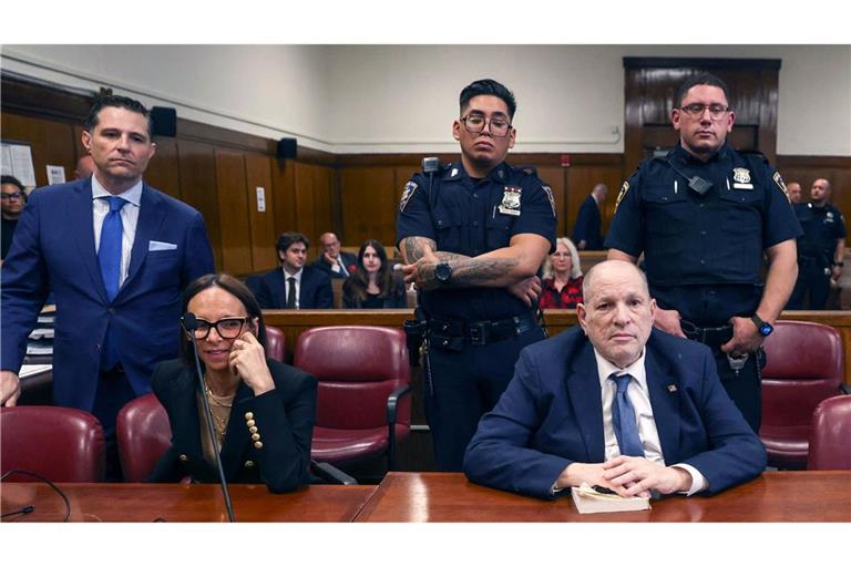 Harvey Weinstein vor Gericht in New York.