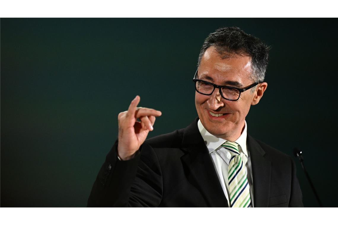 Hat am Wahlsonntag gleich mehrfach Grund zur Freude: Cem Özdemir.