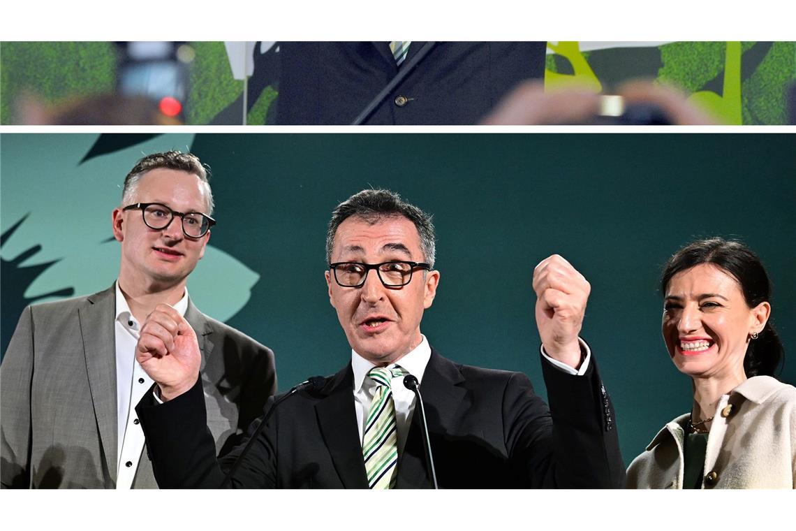 Hat diese Krawatte Glück gebracht? Schon Kretschmann trug das selbe Modell 2011.