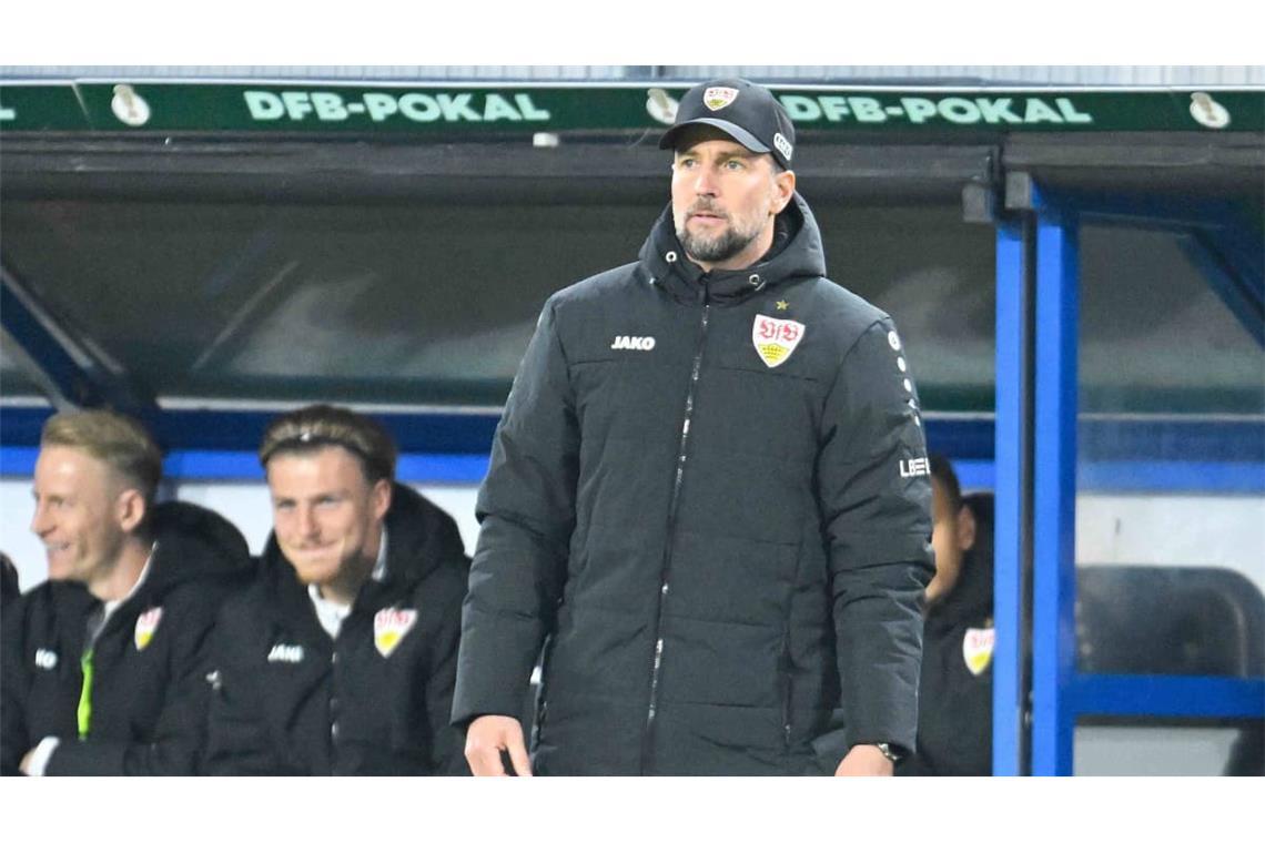 Hat eine klare Haltung&nbsp;– und einen Plan: VfB-Trainer Sebastian Hoeneß.