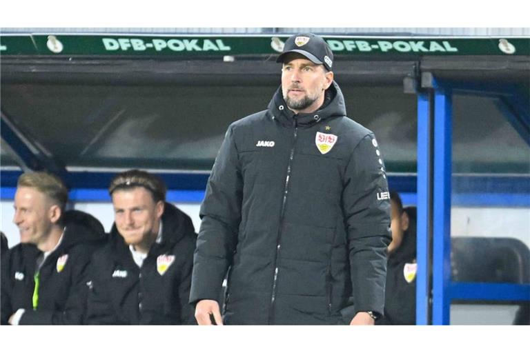 Hat eine klare Haltung&nbsp;– und einen Plan: VfB-Trainer Sebastian Hoeneß.
