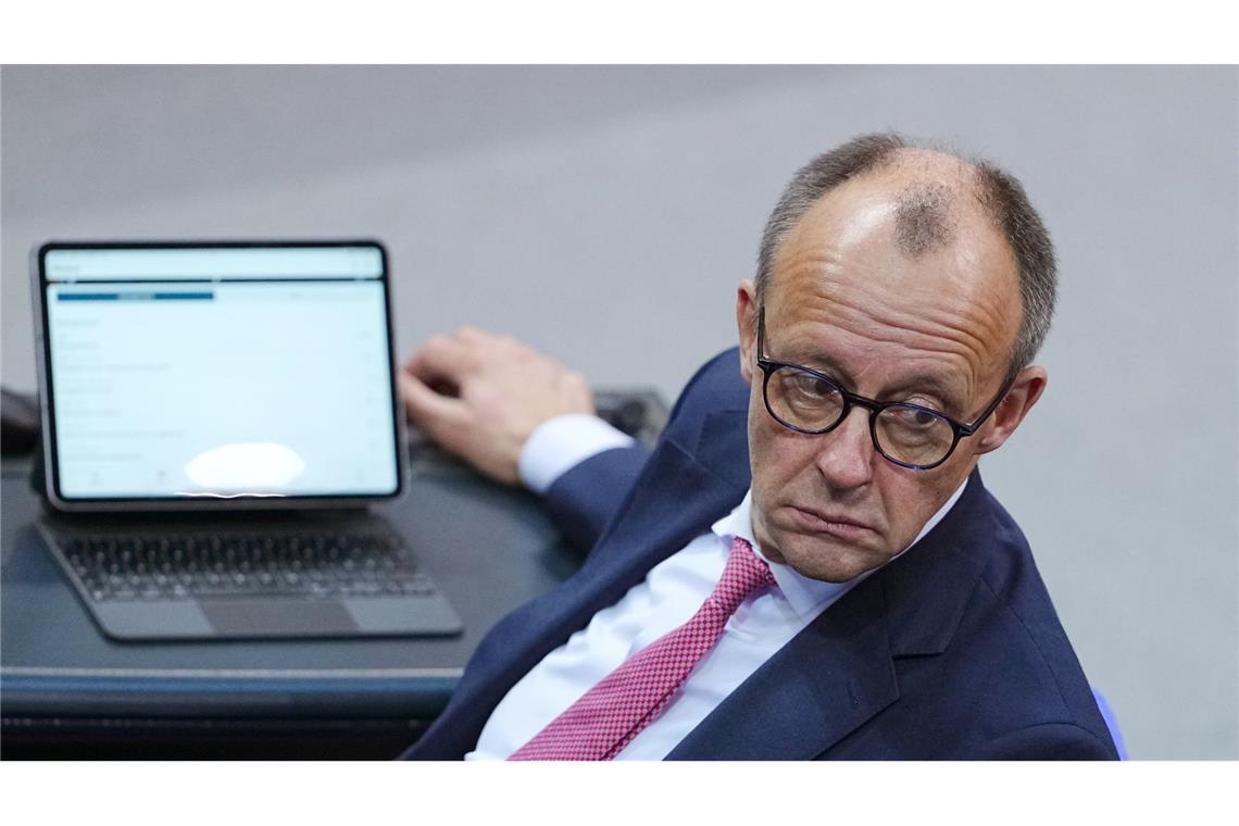 CDU/CSU stagniert bei 30 Prozent Hat Friedrich Merz Kanzlerformat?