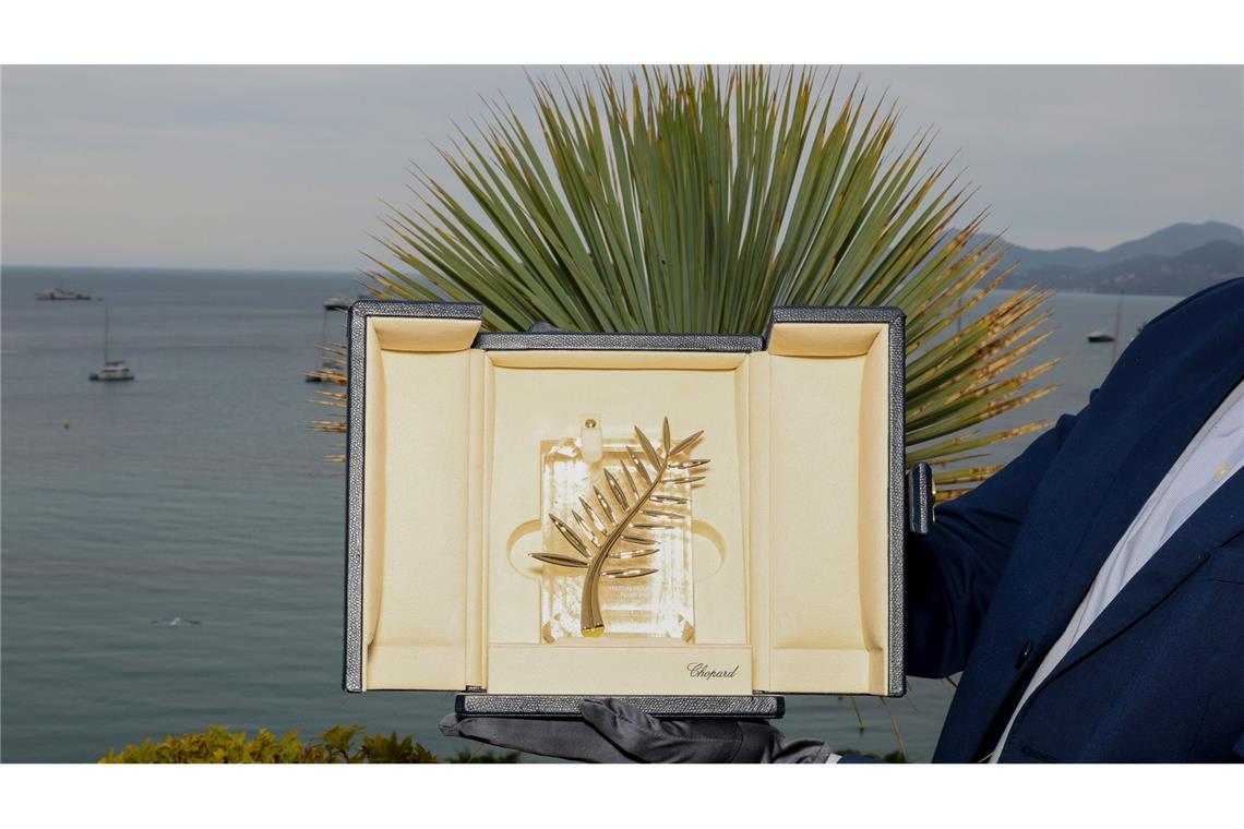 "Konnte es nicht glauben" - Deutsche Überraschung in Cannes Hauptpreis des Festivals ist die Goldene Palme. (Archivbild)