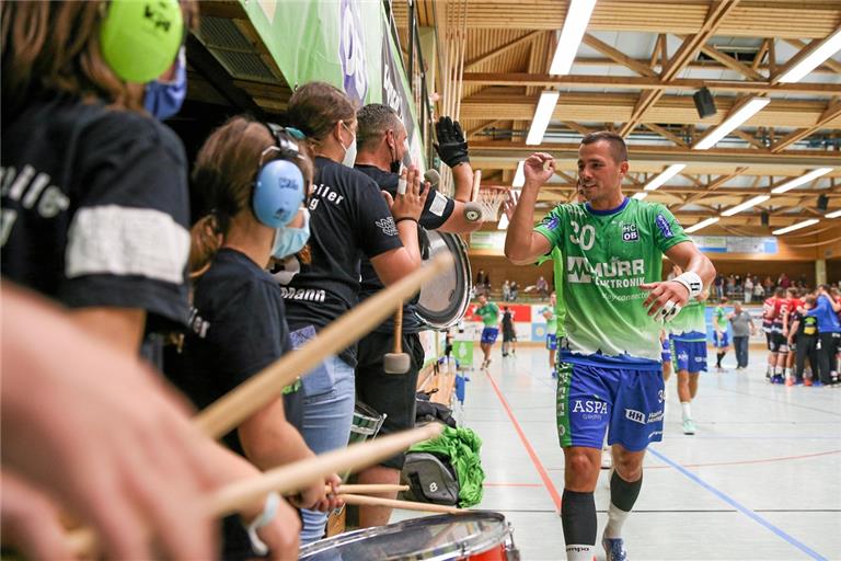 HCOB-Spieler Philipp Maurer freut sich auf Unterstützung der Fans im bevorstehenden ersten Heimspiel der Saison. Foto: Alexander Becher
