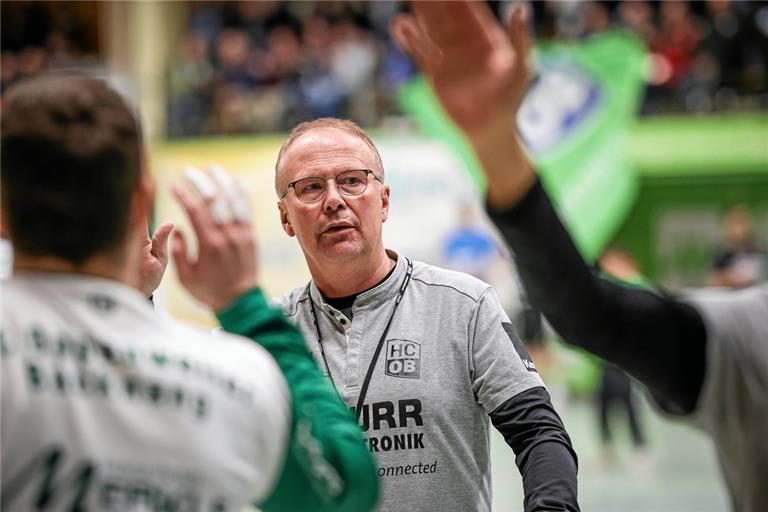 HCOB-Trainer Volker Blumenschein blickt der Partie bei der Balinger Zweitliga-Reserve optimistisch entgegen. Foto: Alexander Becher