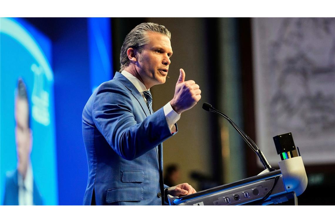 Pentagon-Chef warnt vor unmittelbarer Bedrohung durch China Hegseth richtet klare Worte an China.