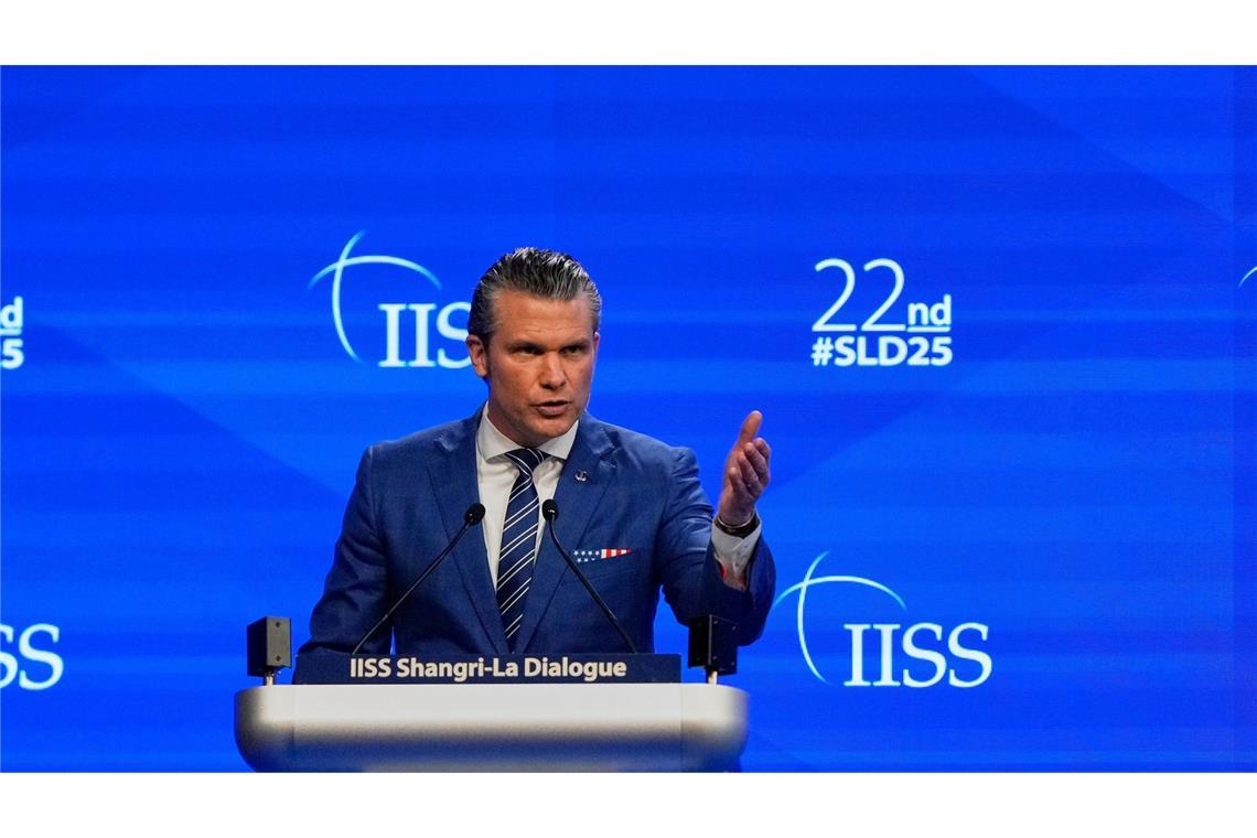 Pentagon-Chef warnt vor unmittelbarer Bedrohung durch China Hegseth warnt vor einem möglichen Angriff Chinas auf Taiwan.