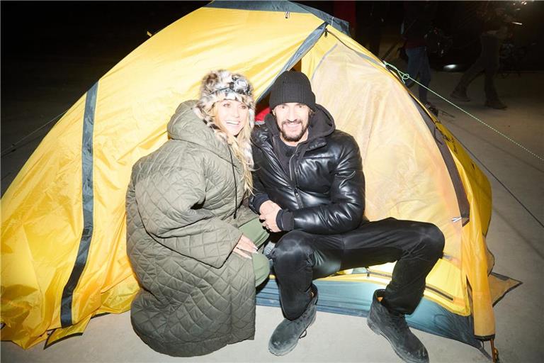 Heidi Klum mit GNTM-Dauergast Thomas Hayo.