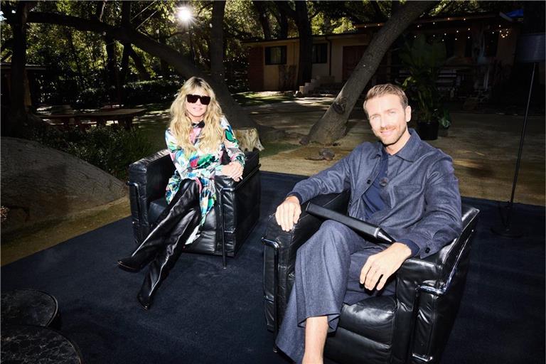 Heidi Klum und Christian Düren.