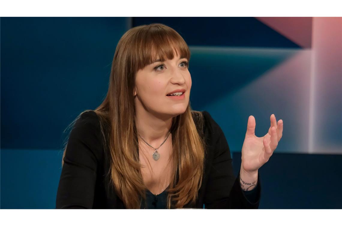 „Nicht nach unten treten, auch mal nach oben gucken!“ Heidi Reichinnek (Linke) war am Montag bei „Hart aber fair“ zum Thema Bürgergeld zu Gast. (Archivfoto)