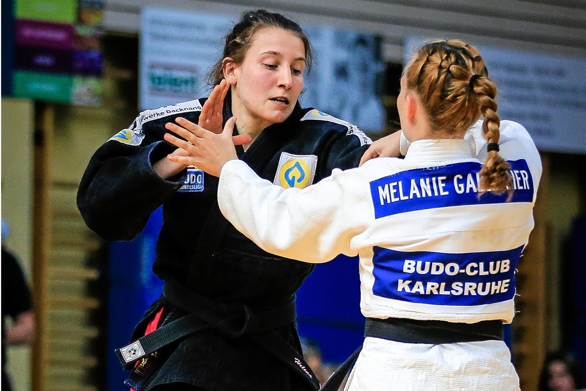 TSG Backnang Judo will in ihrer Domäne wieder zuschlagen Helena Grau fehlt nach ihrer langen Pause noch Wettkampfpraxis. Foto: Alexander Becher