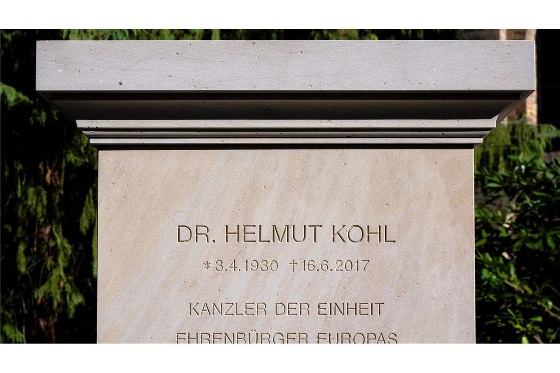 Helmut Kohl war am 16. Juni 2017 in Ludwigshafen gestorben und am 1. Juli 2017 in Speyer beigesetzt worden.