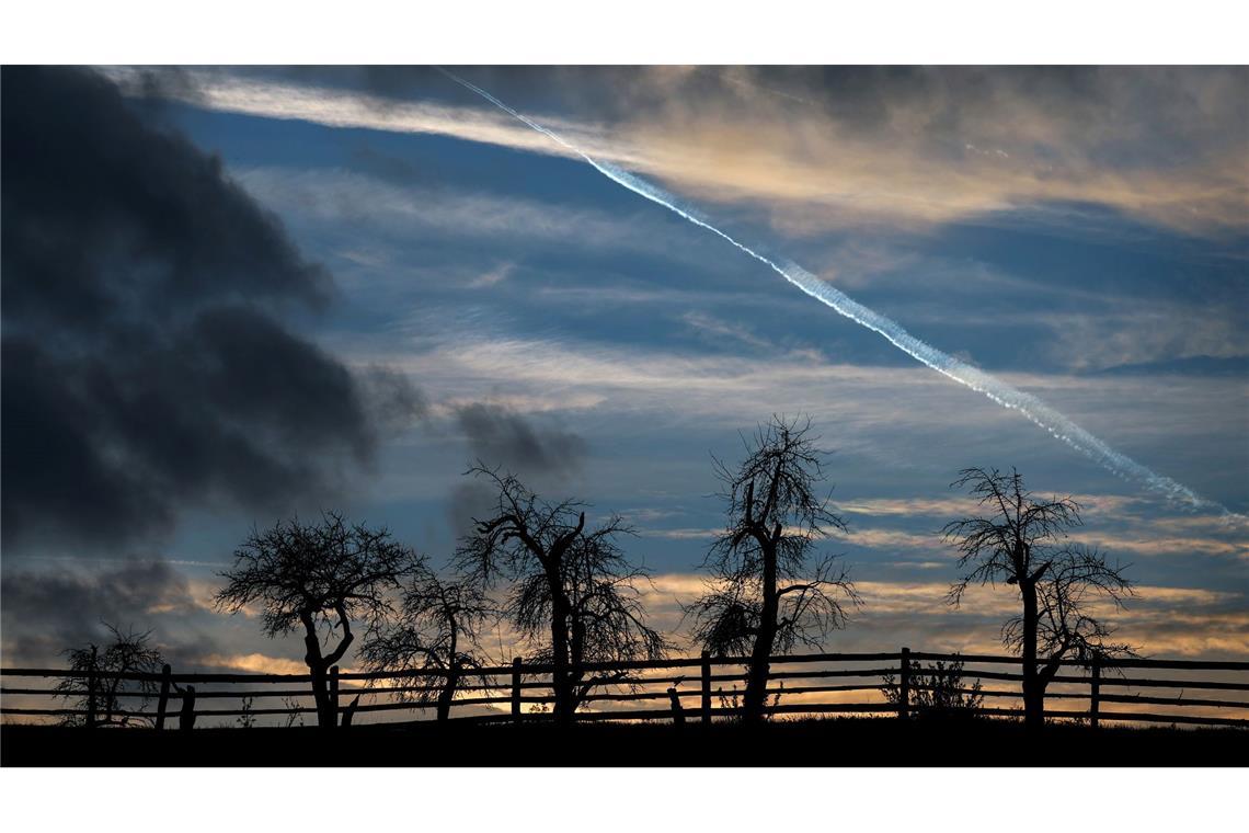 Herbstliche Abendstimmung in Unterfranken