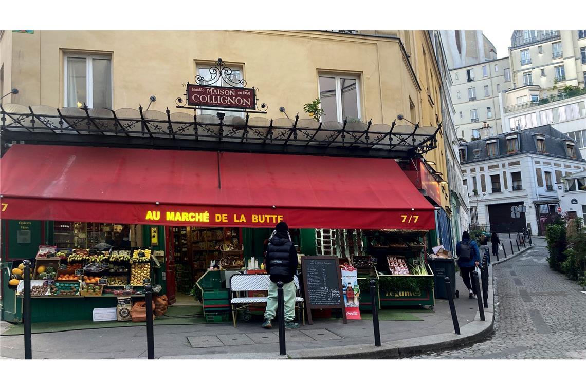 Hier kaufte Amélie ein – und rächte sich auf ihre eigene Weise am hartherzigen Gemüsehändler, der seinen Angestellten schlecht behandelte.