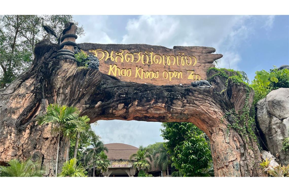 Ein Hippo-Mädchen als Kassenschlager: Das Phänomen Moo Deng Hier lebt Moo Deng: der Khao Kheow Open Zoo außerhalb von Bangkok.