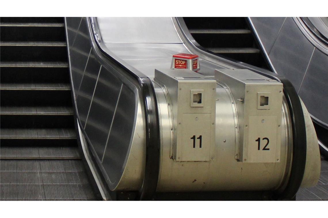 Hier rutschte James Bond: In "Skyfall" ist diese Rolltreppe Schauplatz eines Stunts von Daniel Craig (Archivbild).