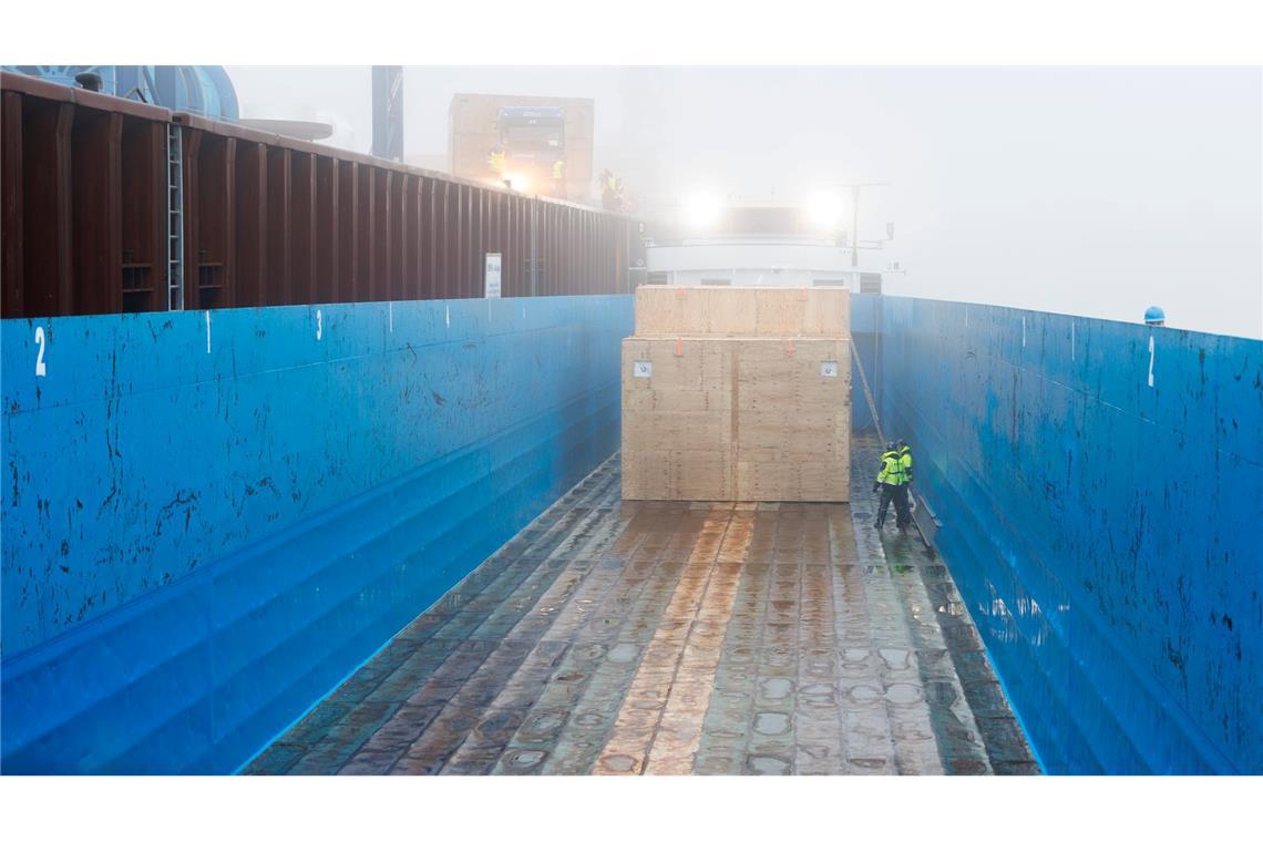 Bilder des Tages Hightech-Teleskop aus NRW: FYST tritt Reise nach Chile an