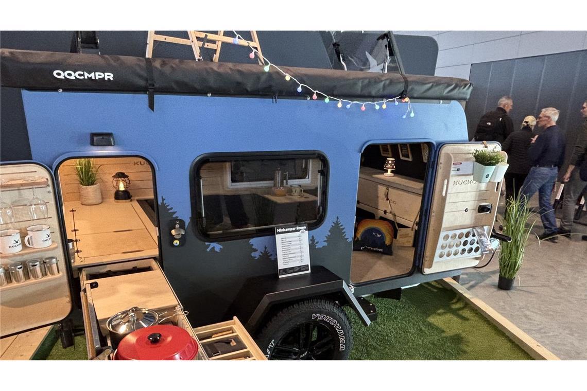 Ade Einheitslook – Das sind die ausgefallensten Camper der CMT Hingucker: Camper Bruno der Marke Kuckoo.