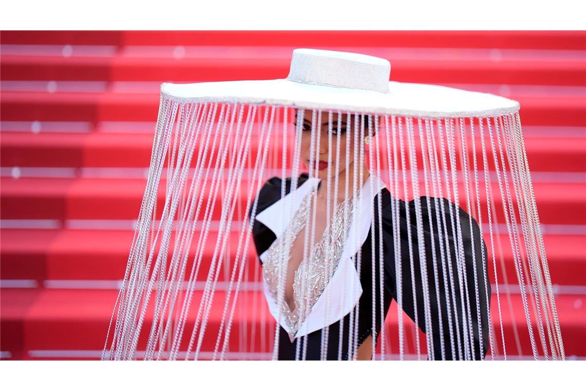 Hinterm Vorhang - Rakele Menjivar in Cannes