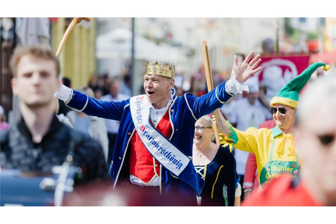 Hoch lebe die Bratwurst und ihr König Norbert I.