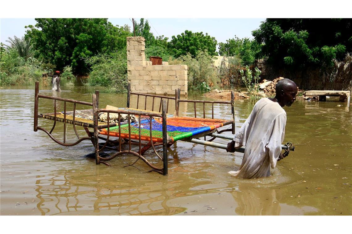 Bilder des Tages Hochwasser am Nil