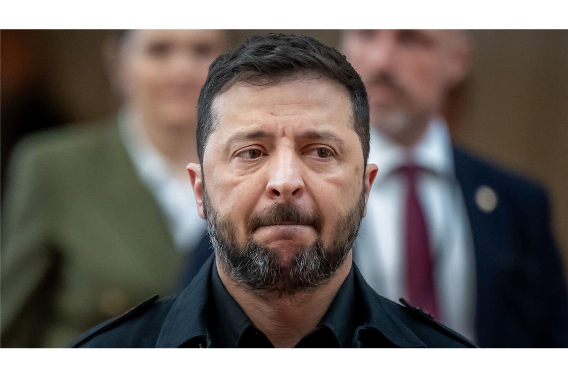 Hoffnungen auf einen Nato-Beitritt kann Rutte dem ukrainischen Präsidenten Wolodymyr Selenskyj derzeit nicht machen. (Archivbild)