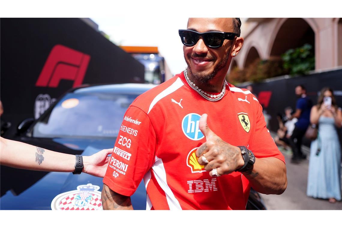 Hofft auf seinen ersten Ferrari-Sieg: Lewis Hamilton.