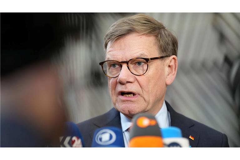 Hofft darauf, dass Ungarn seine Blockade schnell aufhebt: Deutschlands Außenminister Johann Wadephul.