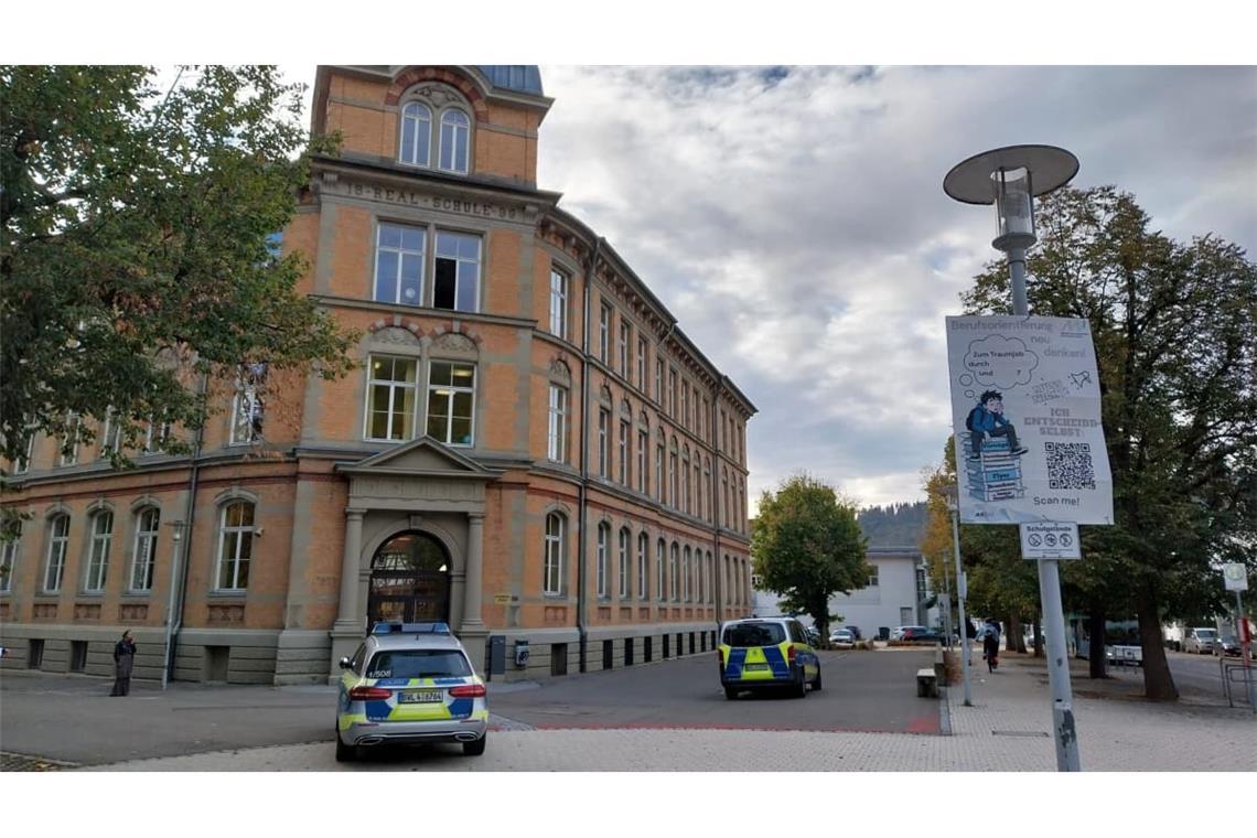 Hohenbergschule in Albstadt: Hier kam es am Dienstagmorgen zu eienm Angriff.