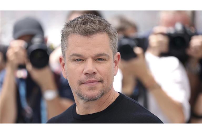 Hollywood-Star Matt Damon bei den Internationalen Filmfestspielen in Cannes