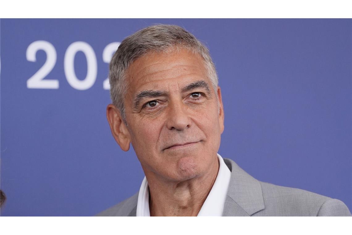 Netflix-Komödie mit George Clooney und Adam Sandler Hollywood-Superstar Clooney spielt "Jay Kelly".