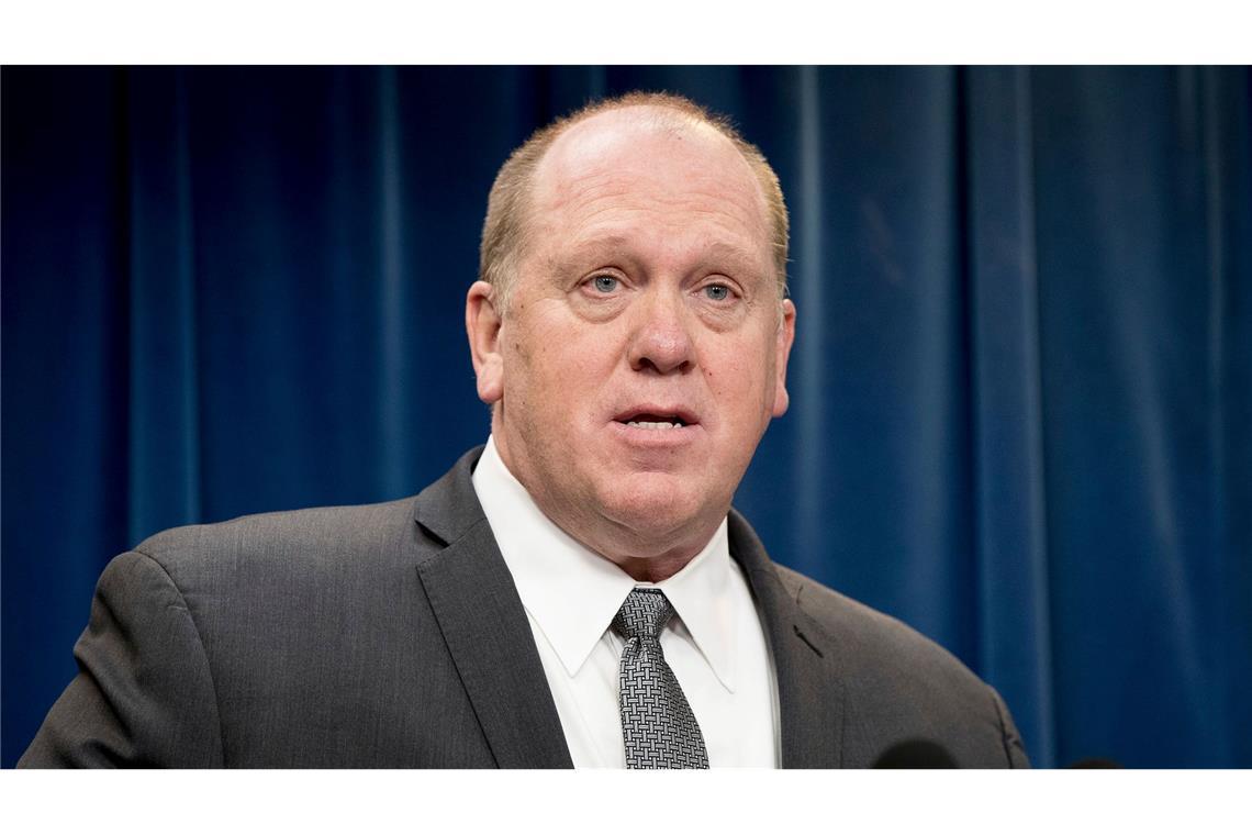 Trump setzt auf Migrations-Hardliner und China-Kritiker Homan wird die geplanten Massenabschiebungen beaufsichtigen. (Archivbild)