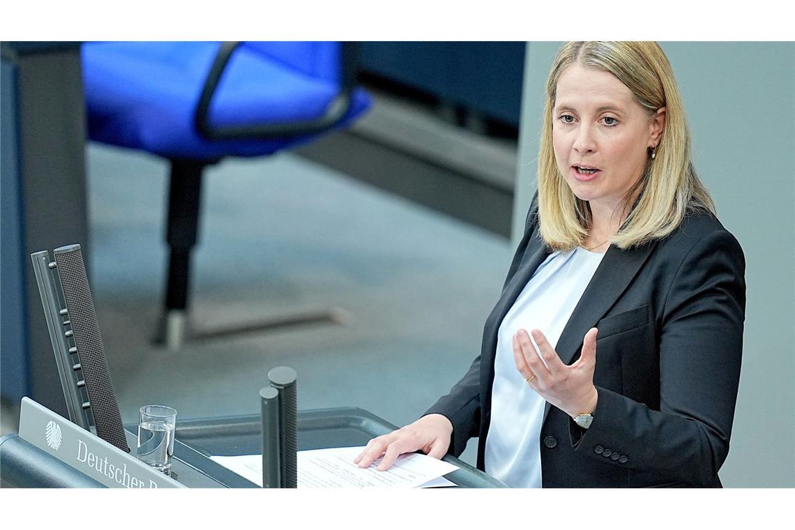 Hubertz nennt ihre Pläne selbst "sehr bitter".