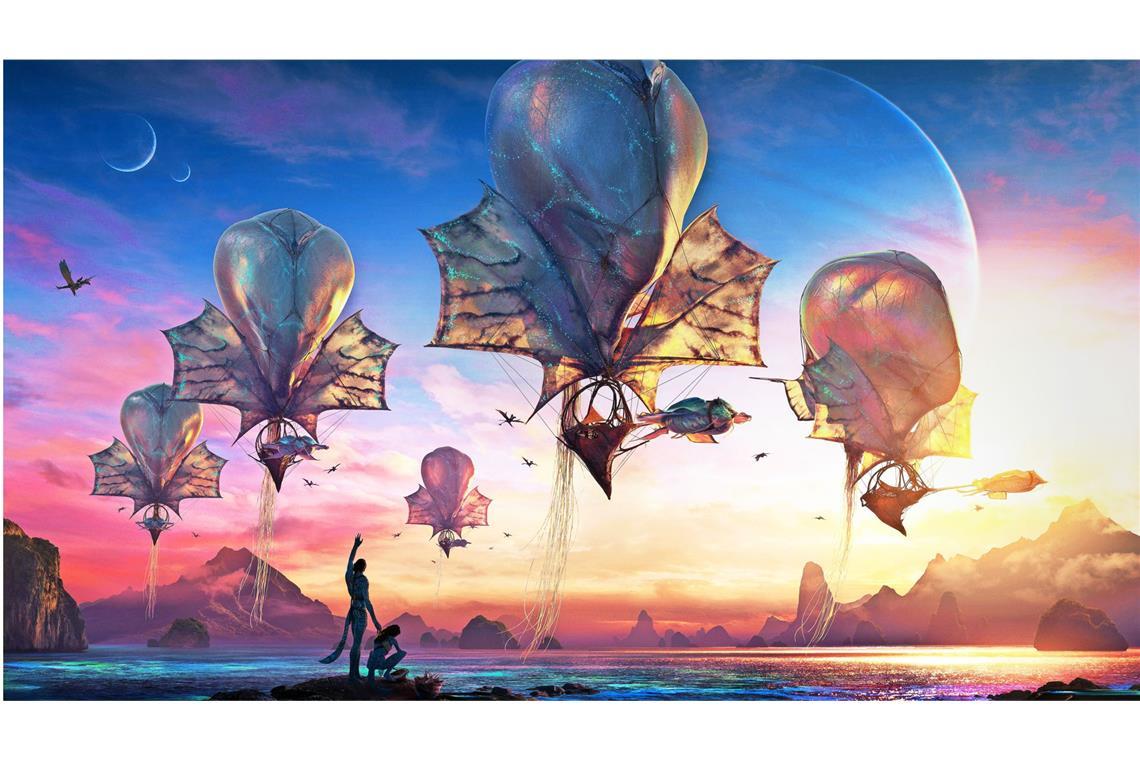 Hübsche Luftsegler: „Avatar: Fire and Ash“