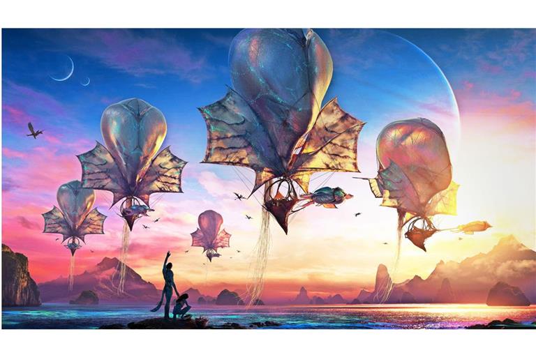 Hübsche Luftsegler: „Avatar: Fire and Ash“